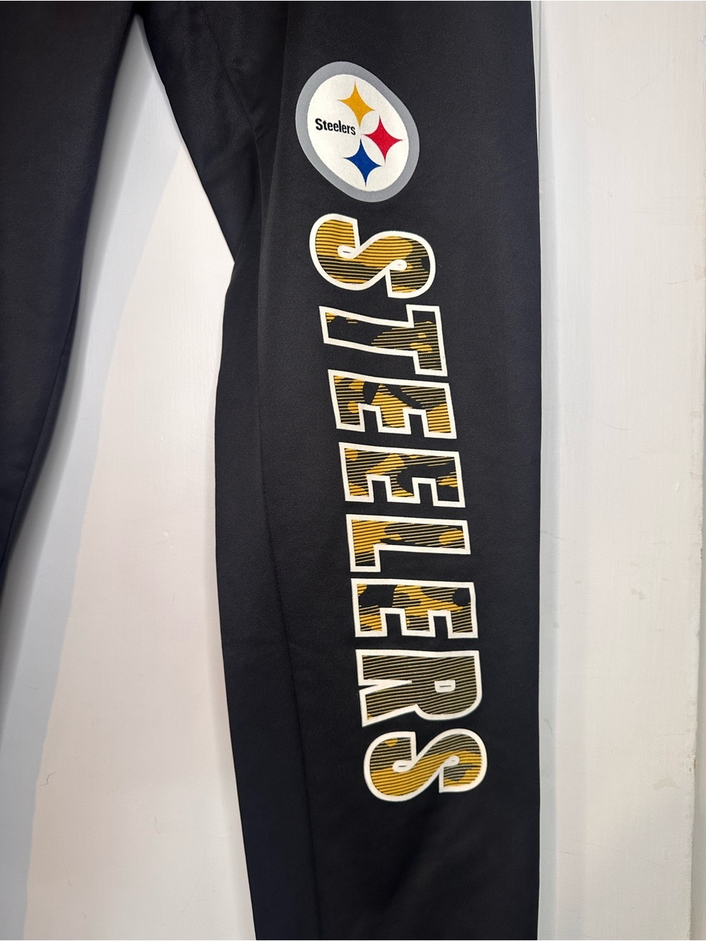 NFL Pittsburgh Steelers Black Team Apparel Jogger Pants - Picture 2 of 8